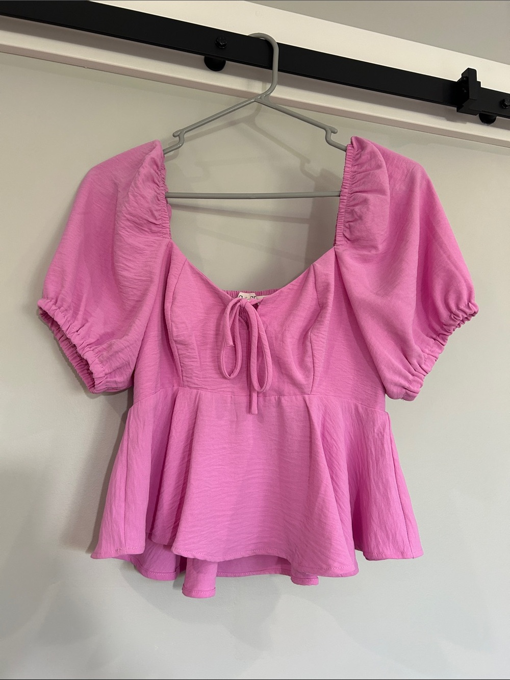 Lola and Grace Pink Crop Top